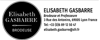 Elisabeth Gasbarre Broderie